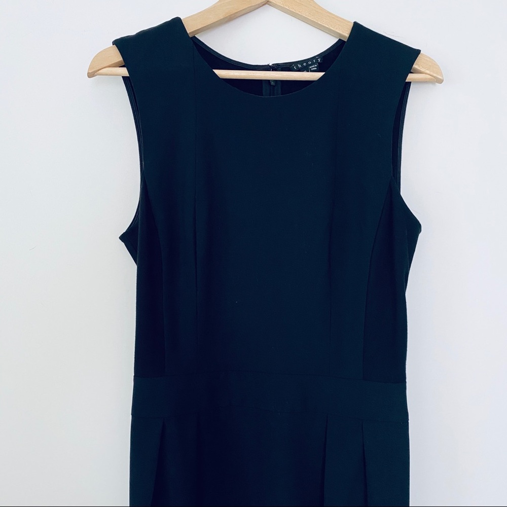 Theory Sleeveless Black Dress
